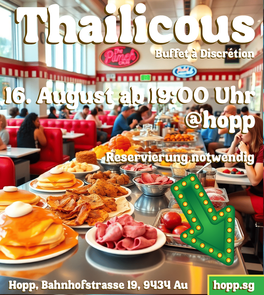 Thaïlicious – Buffet à Discrétion (16. August 2025)