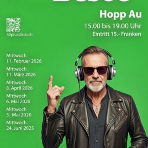 Ticket: 60plus Disco – Juni (3. Juni 2026)