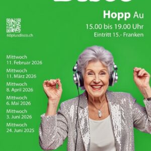 Ticket: 60plus Disco – Mai (6. Mai 2026)